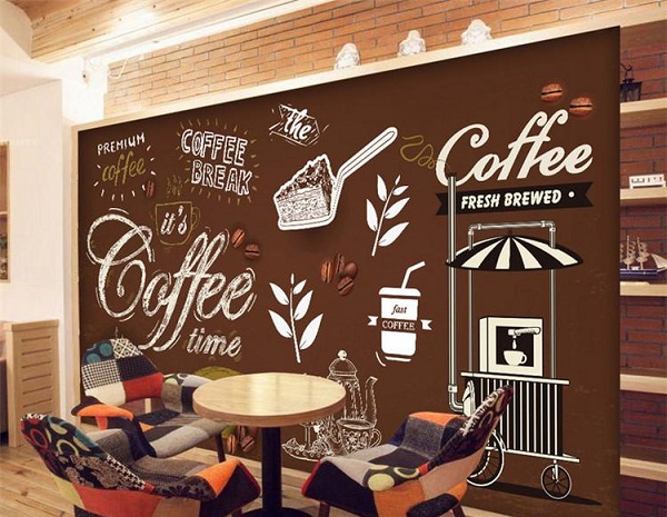Vẽ tranh tường cafe uy tín nhất tại tp.HCM